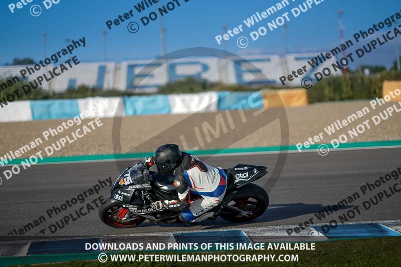 25 to 27th november 2017;Jerez;event digital images;motorbikes;no limits;peter wileman photography;trackday;trackday digital images